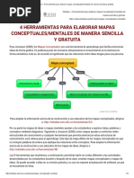 Eduteka - 4 Herramientas para Elaborar Mapas Conceptuales - Mentales de Manera Sencilla y Gratuita