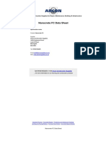 Nanocrete FC Data Sheet: Specialist Construction Supplies For Repair, Maintenance, Building & Infrastructure