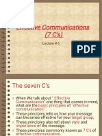 7 C of Effective Business Communication