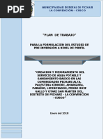 Plan de Trabajo