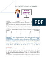 Ejercicios Plan de Redaccion Con Respuestas