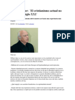 Willigis Jäger - El Cristianismo Actual No Entra en El Siglo XXI PDF