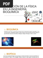 Aplicación de La Física en La Ingeniería Bioquímica