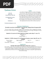 Tywhuan Green Merchandising CV