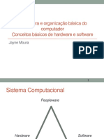 Arquitetura e Organização Básica Do Computador