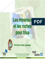 Mineraux Roches Simon Auclair