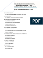 Plan de Refuerzo Académico Uesrl 2018