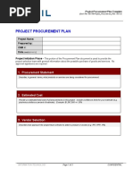 Procurement Plan