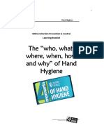 The "Who, What, Where, When, How and Why" of Hand Hygiene: WRHA Infection Prevention & Control Learning Booklet