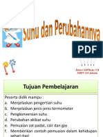 Suhu Dan Perubahannya