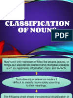 Classification of Nouns