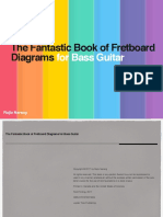 The Fantastic Book of Fretboard Diagrams For Bass Guitar PBMC