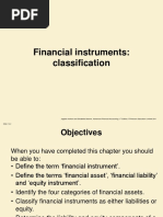 Financial Instrument Classification