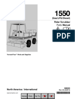 Tennant 1550 Parts Manual