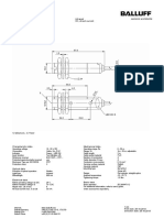 Sensor Balluff PDF