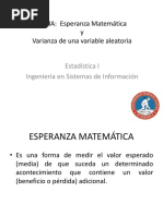 PP Esperanza Matematica y Varianza