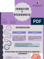 Fonación Y Resonancia