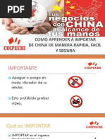 Seminario Importar de China