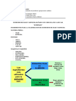 Ingredientes de Extruido