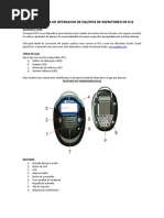 Guia Rapida de Operacion de Equipos de Monitoreo de H2S PDF