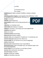 Pali Glossary PDF