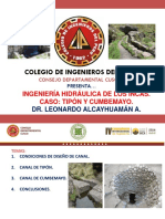 Ingeniería Hidráulica de Los Incas