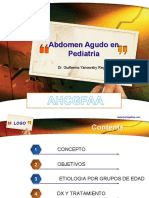 Dolor Abdominal Pediatria