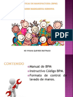 EXPOSICION DE BPM Buenas Practicas de Manufactura, Hogar Infantil