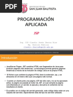 Guias de PROGRAMACION APLICADA JSP