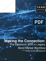 Making The Connection: The Electronic Shift in Legacy Bond Market Workflow