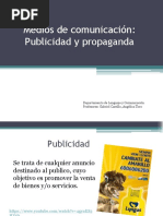 Medios de Comunicación Publicidad