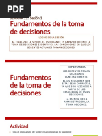 Semana 11 Toma de Decisiones p1