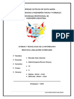 Balance Scorecard Leche Gloria