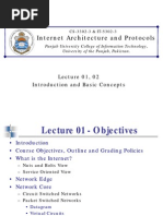 IAP 01 - Introduction To Internet Architecture and Protocols