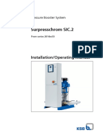 Surpresschrom SIC.2: Installation/Operating Manual