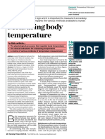 Measuring Body Temperature