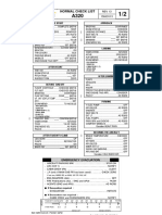 Cheklist A320 Vueling PDF