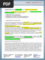 Tubos Led Versus Fluorescentes