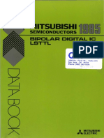 1985 Mitsubishi Bipolar Digital IC LSTTL Integrados