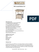 Roll Around Kitchen Cart: MLCS Items Used