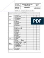 ANNEXURE - III - Typical Data Sheet For Orifice Plates