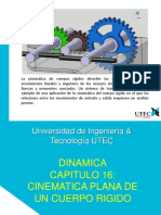 Cinematica Plana de Un Cuerpo Rigido PDF