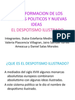 Transformacion de Los Sistemas Politicos y Nuevas Ideas