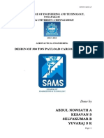 Design of 300 Ton Payload Cargo Aircraft