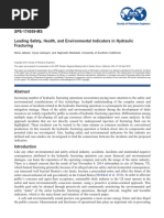 SPE-174059-MS Leading Safety, Health, and Environmental Indicators in Hydraulic Fracturing