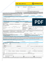 Systematic Investment Plan (SIP) / Micro SIP Form: 1. Applicant Information