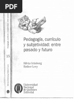 Pedagogia Curriculo y Subjetividad