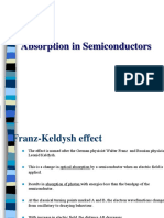 Absorption in Semiconductors