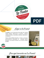 Brochure Franquicia La Fasta