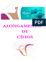 Apostila de Alongamento de Cílios Fio A FiO VIVABEN PDF